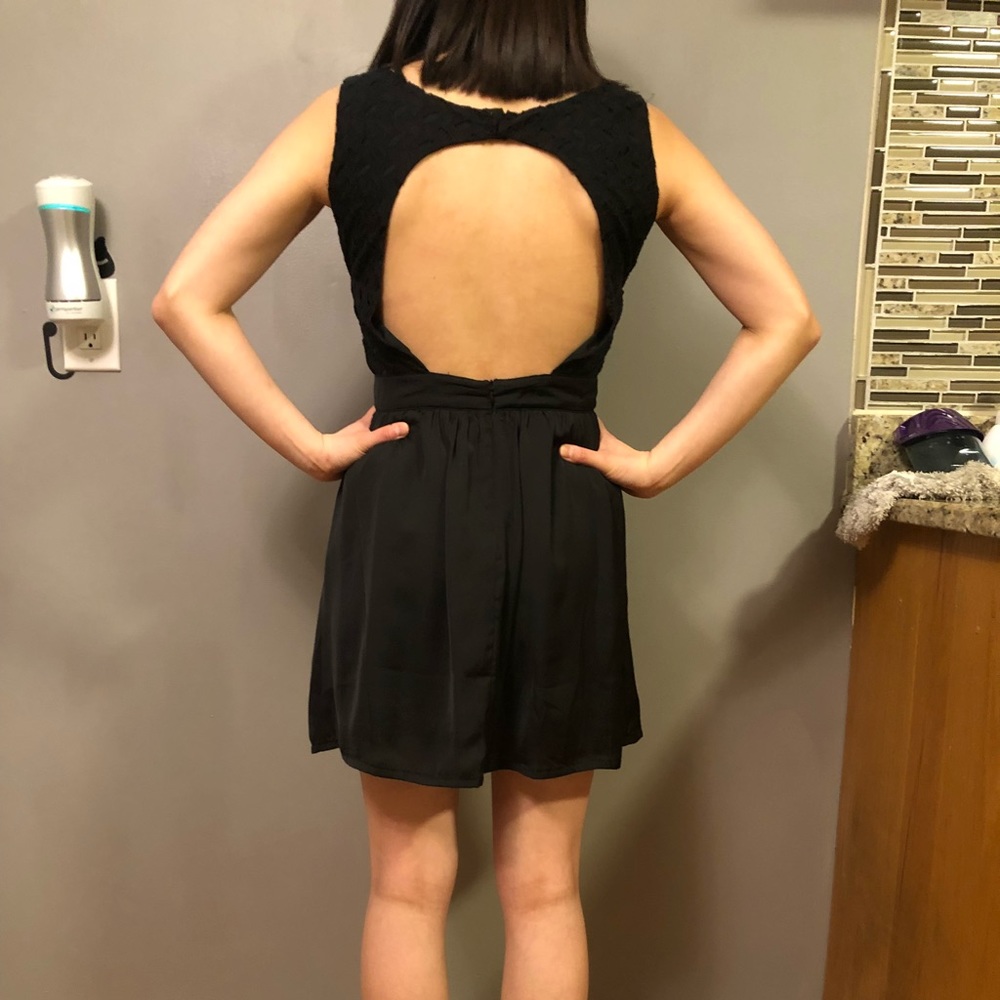 Evening little black dress
